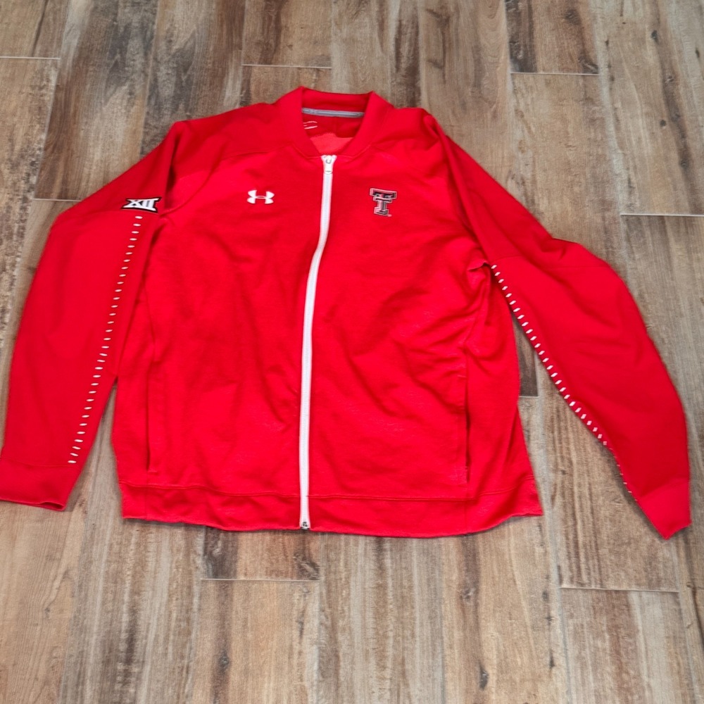 Under Armour Red Varsity Jacket